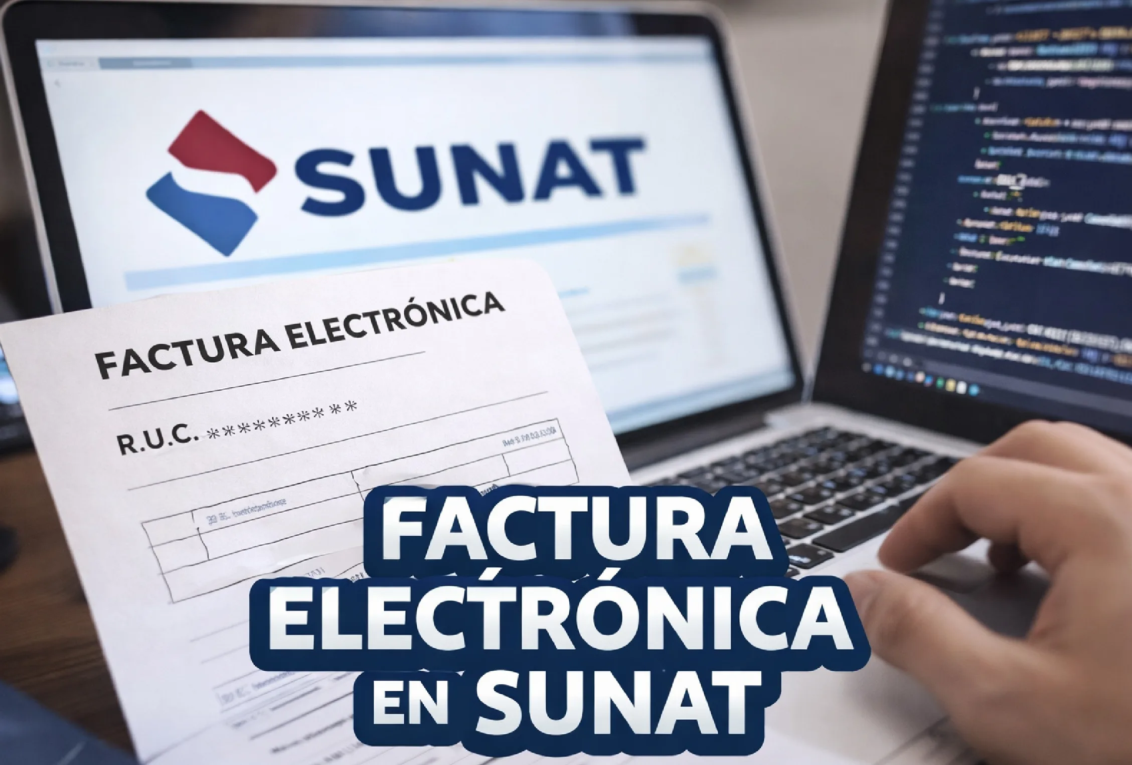 Emitir factura electrónica SUNAT
