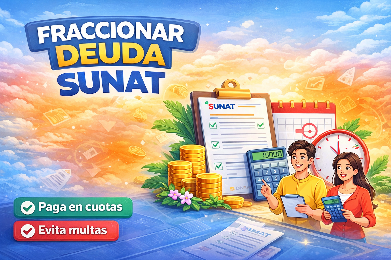 Fraccionar deuda SUNAT en cuotas