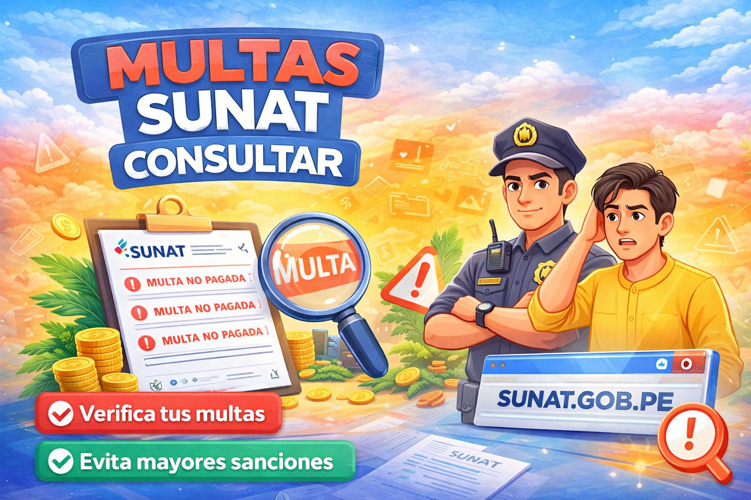 Multas SUNAT Perú cómo evitarlas